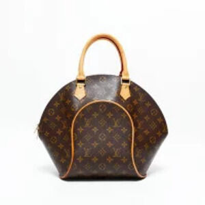 Louis Vuitton Brown Monogram Ellipse Handbag